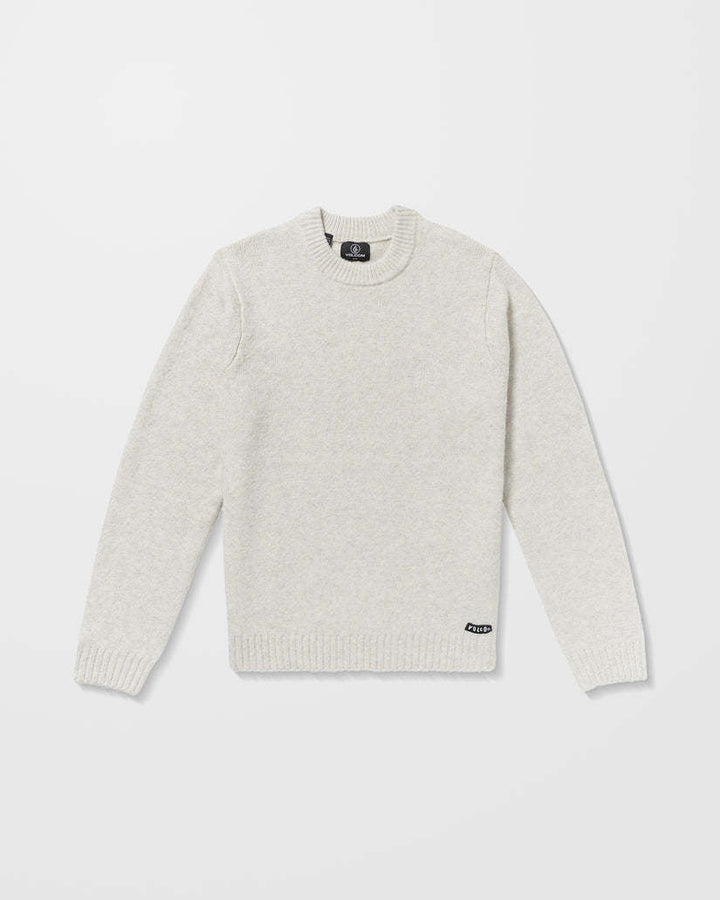 Volcom Edmonder II Sweater (Mens) | Dirty White