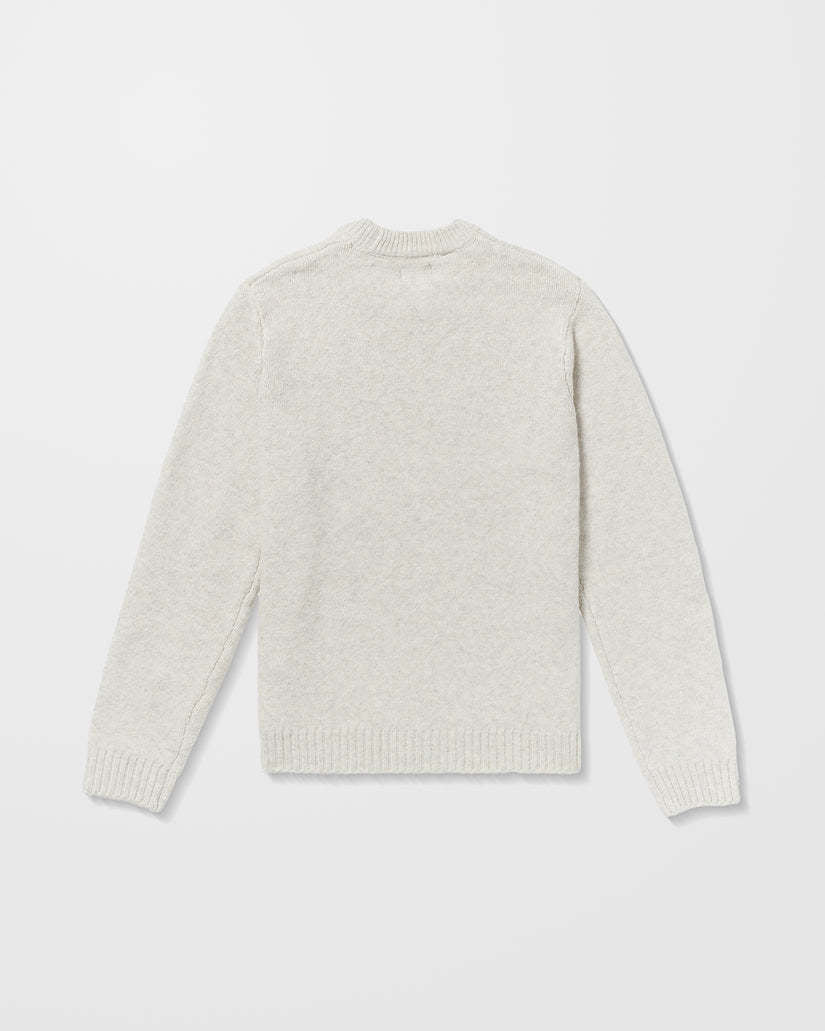 Volcom Edmonder II Sweater (Mens) | Dirty White