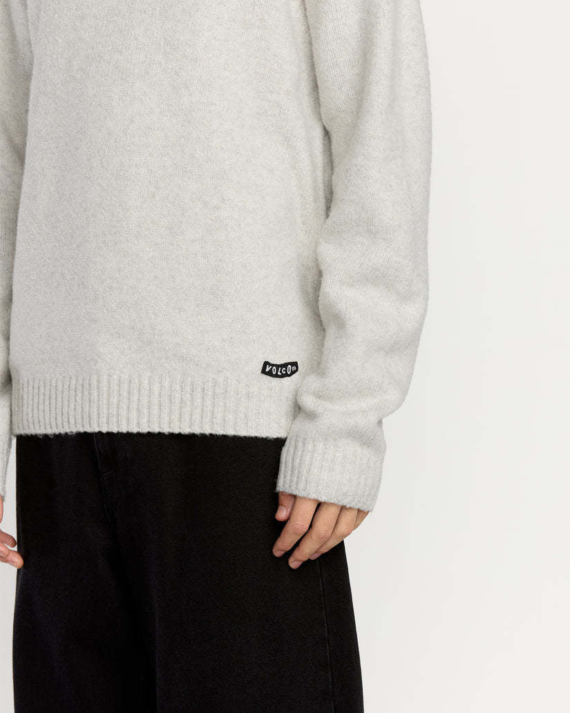 Volcom Edmonder II Sweater (Mens) | Dirty White