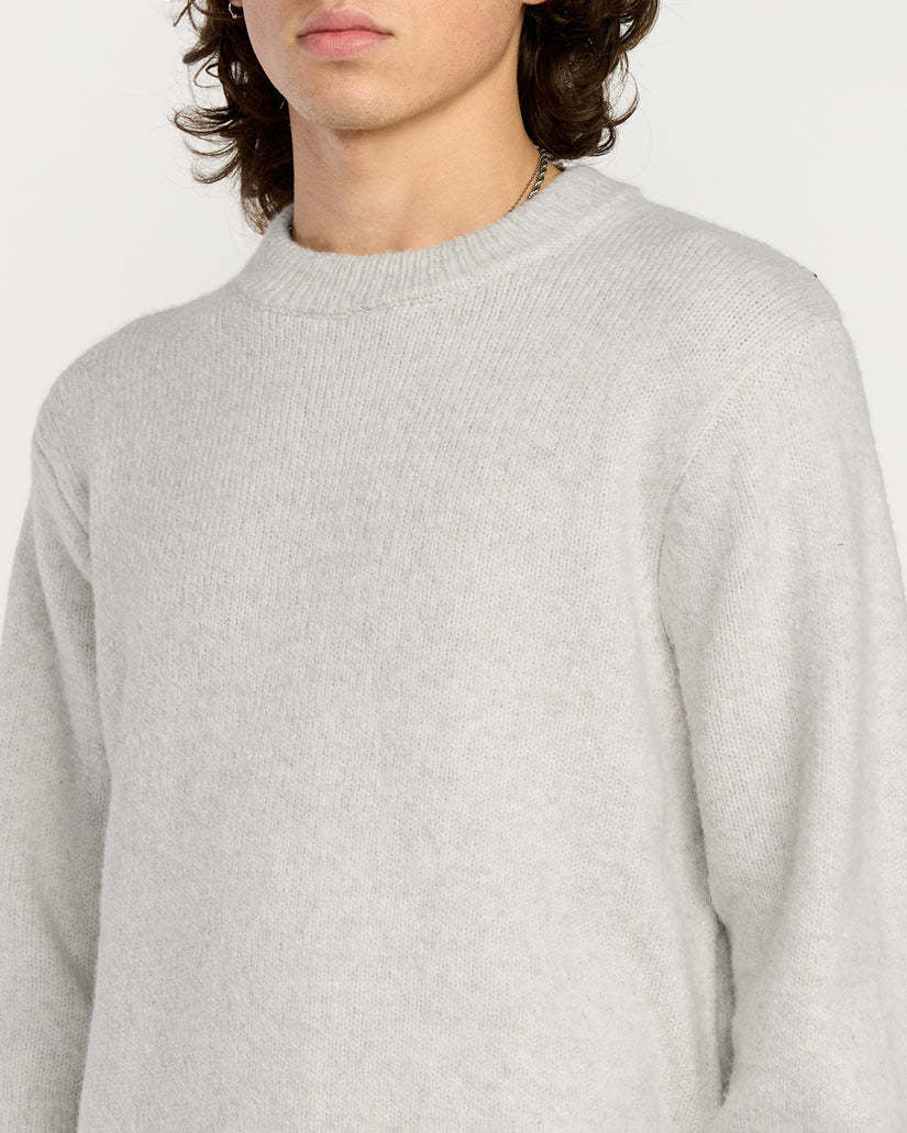 Volcom Edmonder II Sweater (Mens) | Dirty White