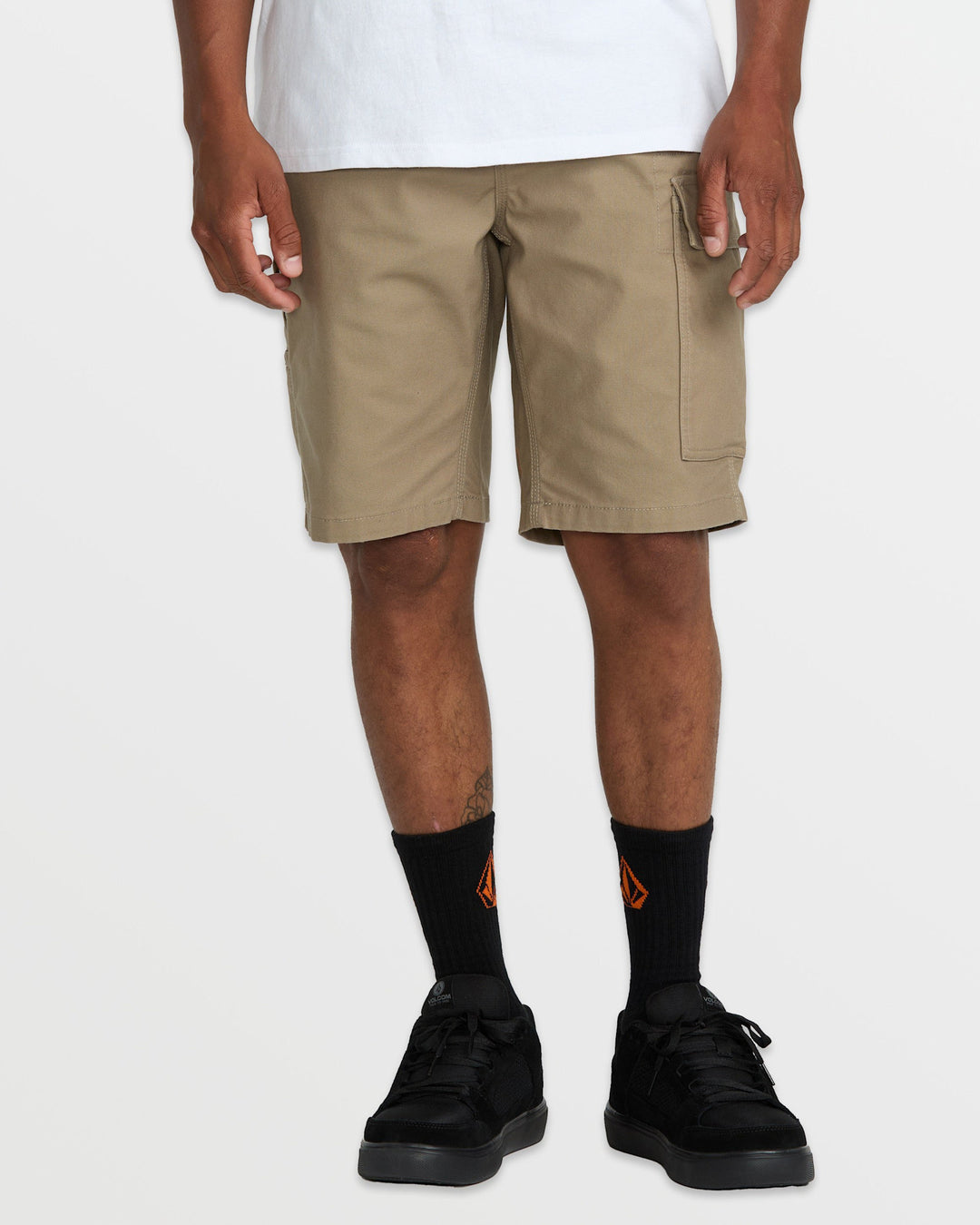 Volcom Caliper Ii Relaxed Work Short (Mens) | Brindle