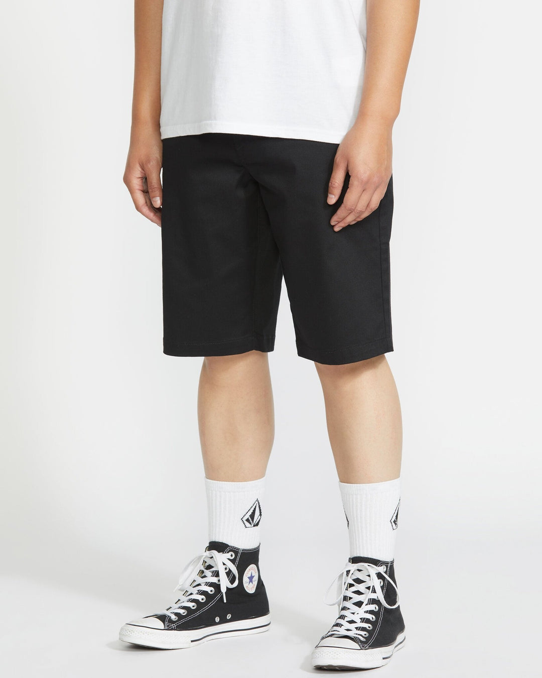 Volcom Mens Frckn Mdn Strch Sht 21 | Black