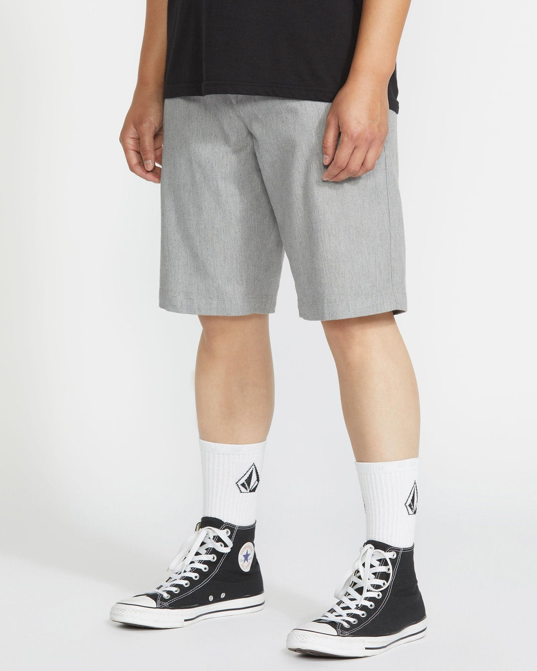 Volcom Mens Frckn Mdn Strch Sht 21 | Grey