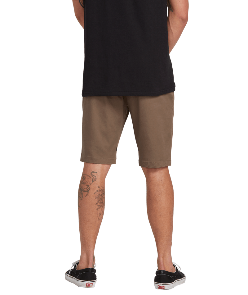 Volcom Mens Frickin Modern Stretch Short 21 | Mushroom