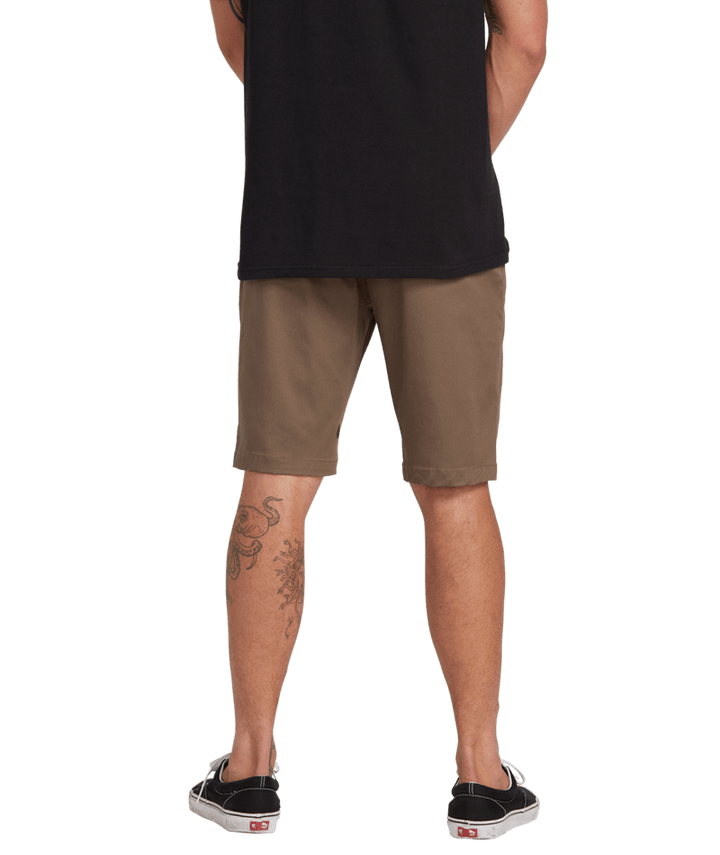 Volcom Mens Frickin Modern Stretch Short 21 | Mushroom