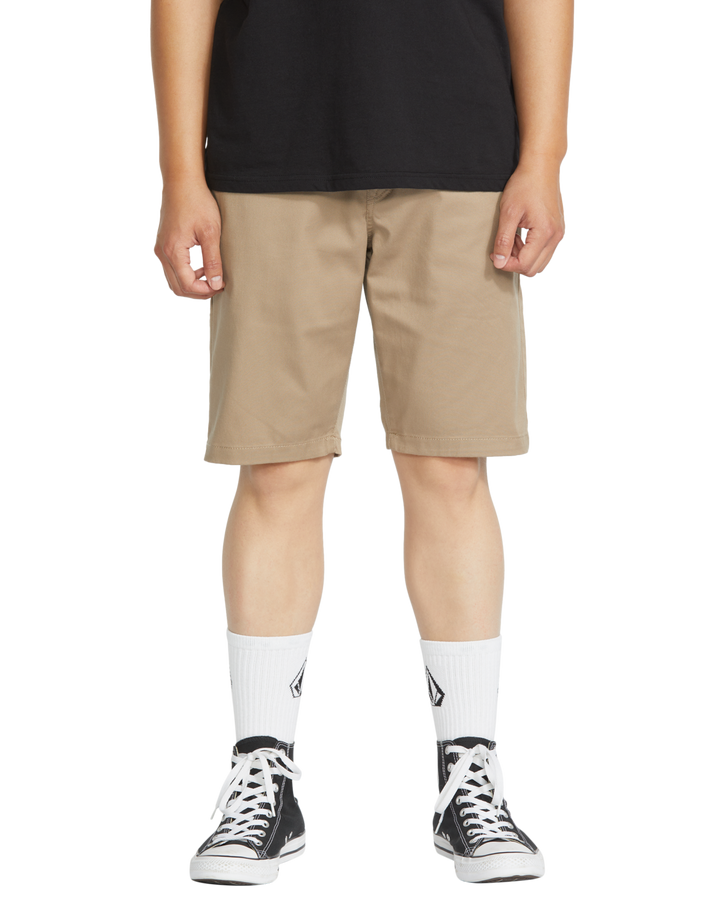 Volcom Frckn Mdn Strch Sht 21 (Mens) | Khaki