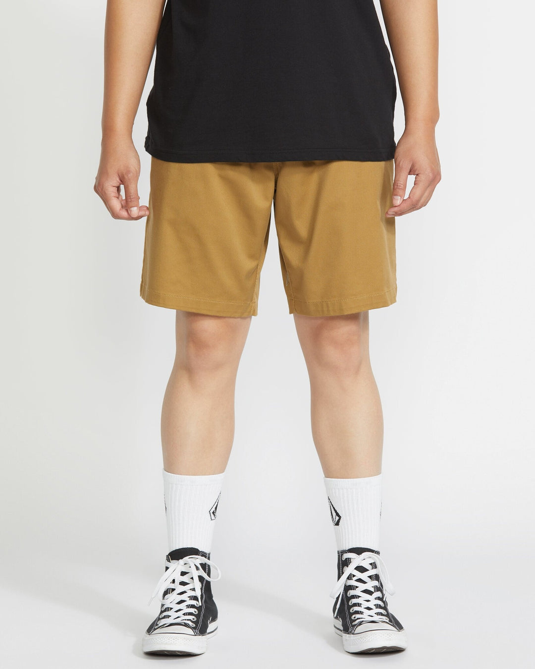 Volcom Mens Frickin Ew Short 19 | Dark Khaki