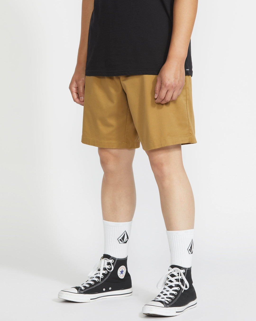 Volcom Mens Frickin Ew Short 19 | Dark Khaki