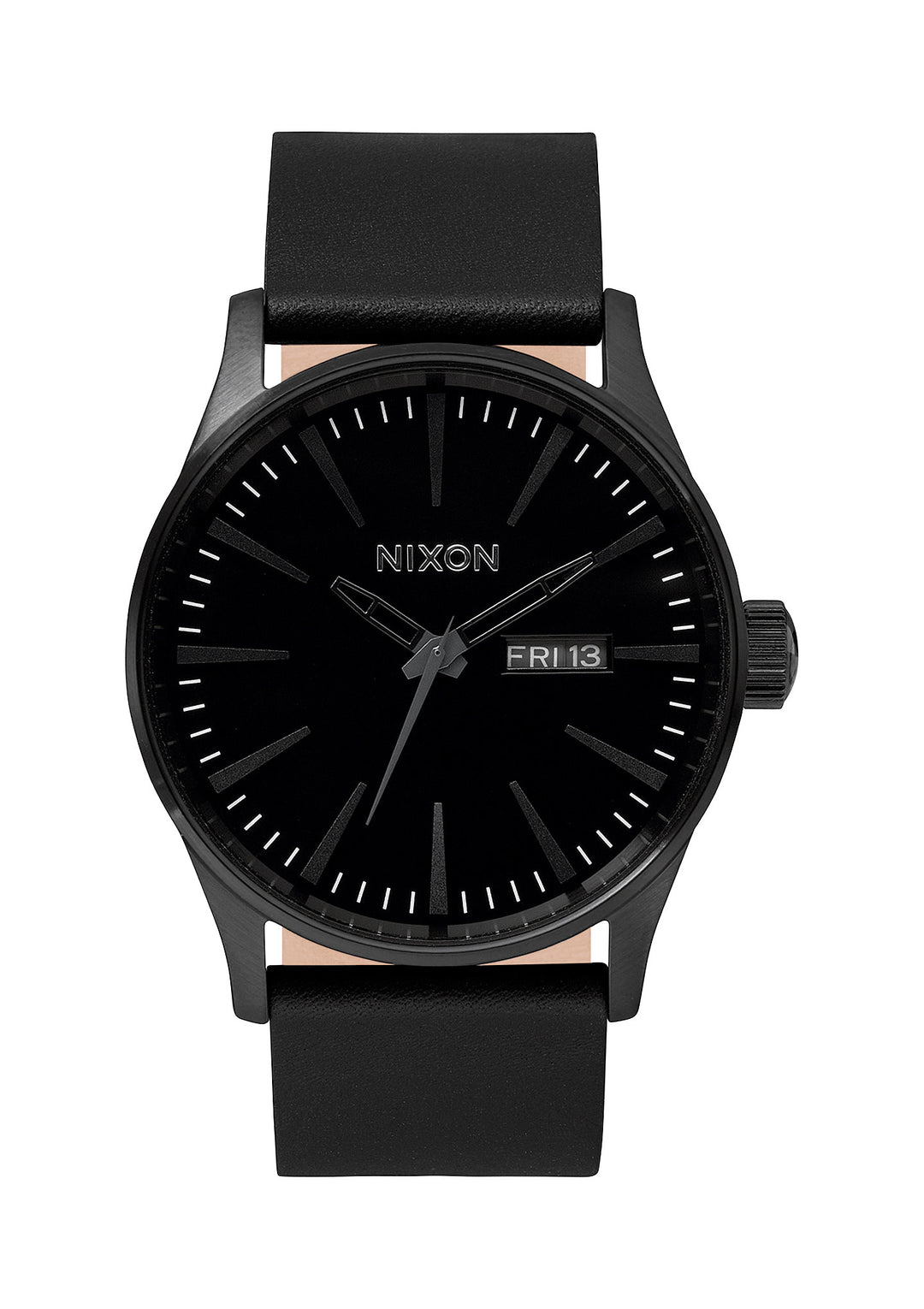 Nixon Sentry Leather | All Black