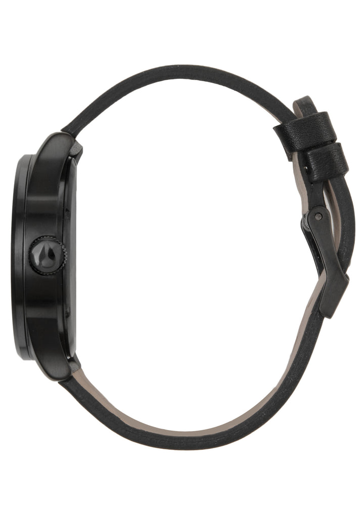 Nixon Sentry Leather | All Black