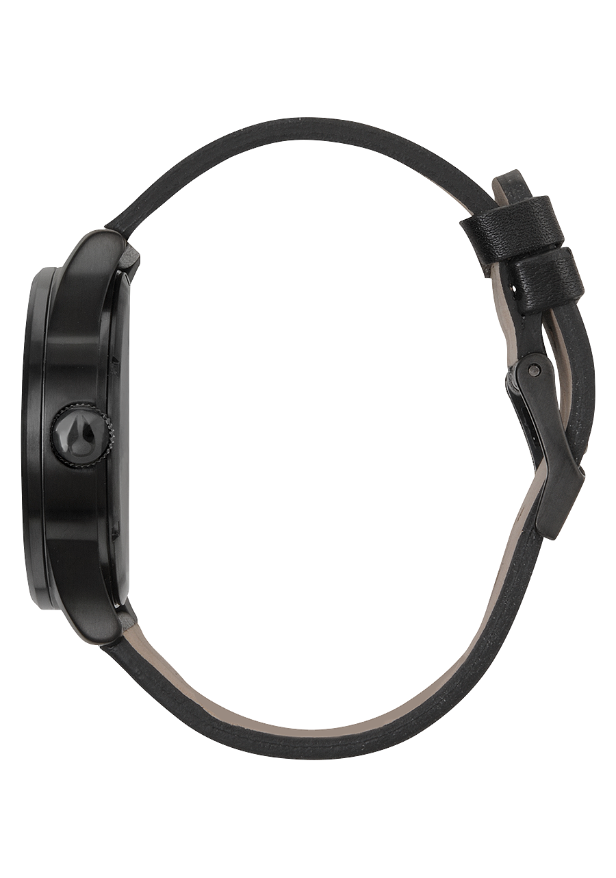 Nixon Sentry Leather | All Black