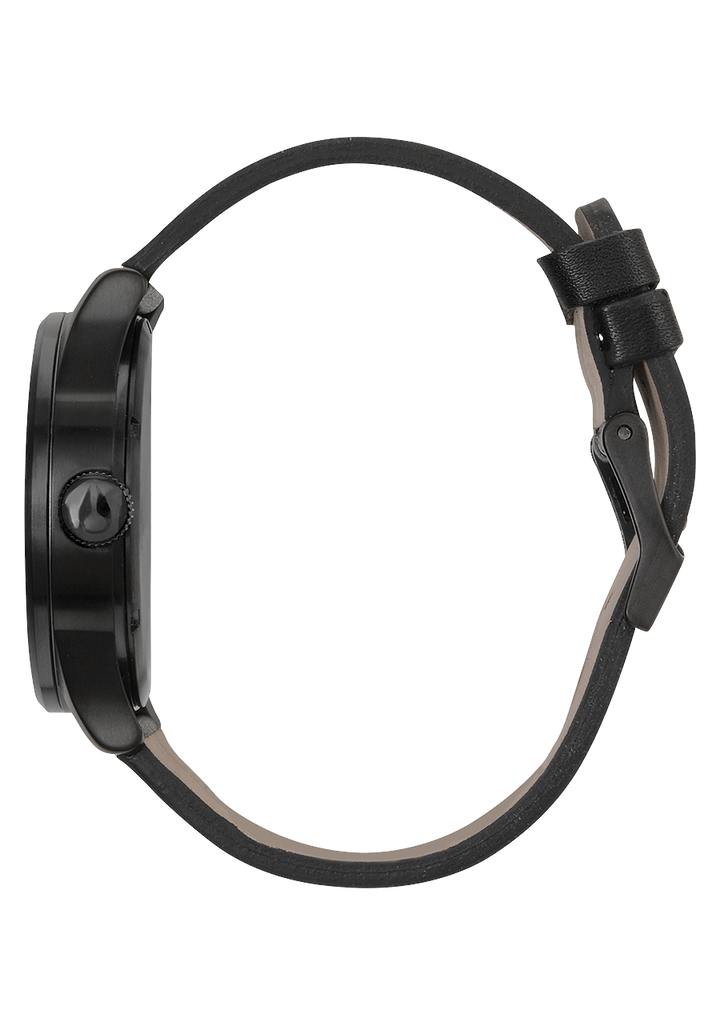 Nixon Sentry Leather | All Black
