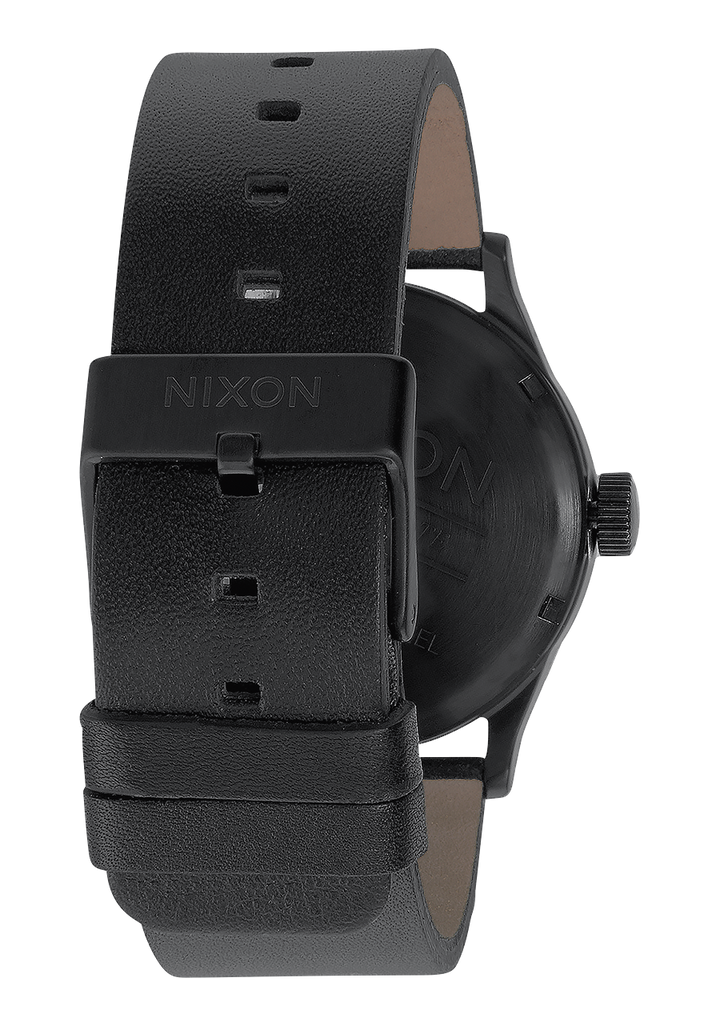 Nixon Sentry Leather | All Black