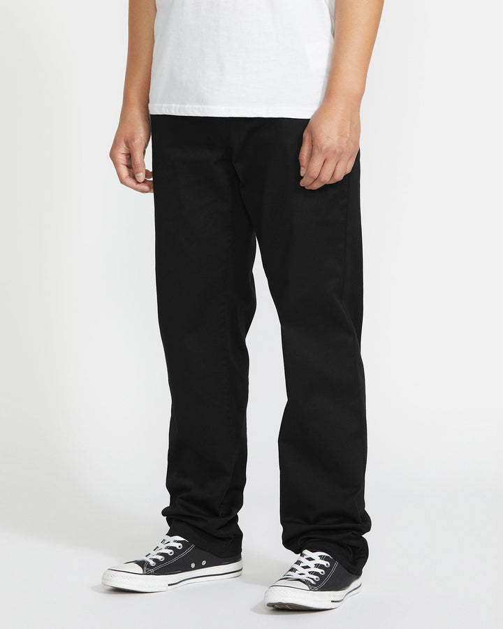 Volcom Frickin Modern Stretch Pant (Mens) | Black