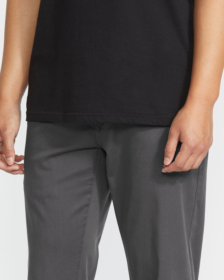 Volcom Frickin Modern Stretch Pant (Mens) | Charcoal Heather