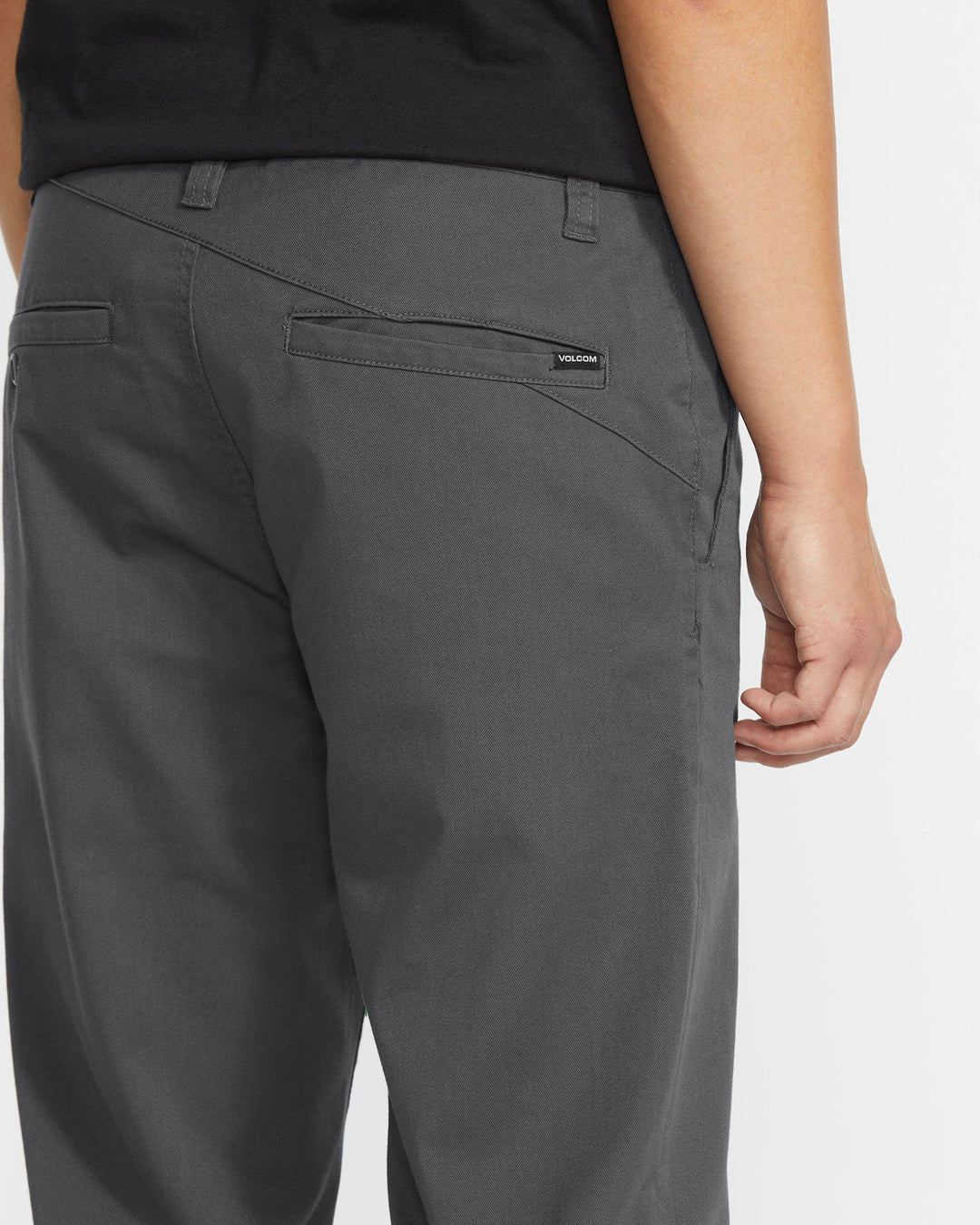 Volcom Frickin Modern Stretch Pant (Mens) | Charcoal Heather