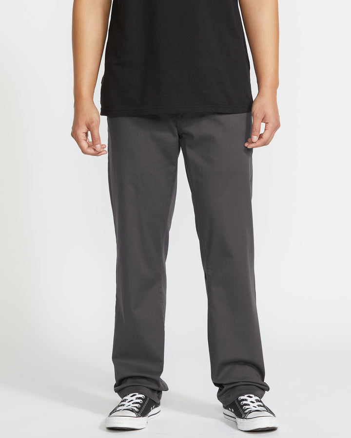 Volcom Frickin Modern Stretch Pant (Mens) | Charcoal Heather