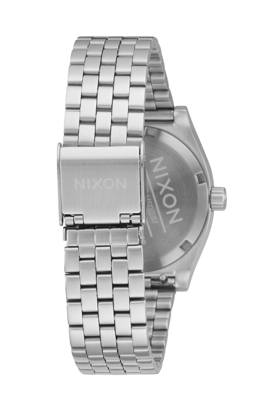 Nixon Medium Time Teller | Silver/Pink