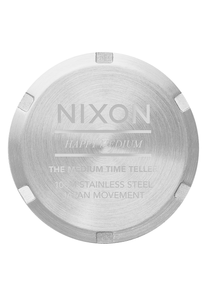 Nixon Medium Time Teller | Silver/Pink