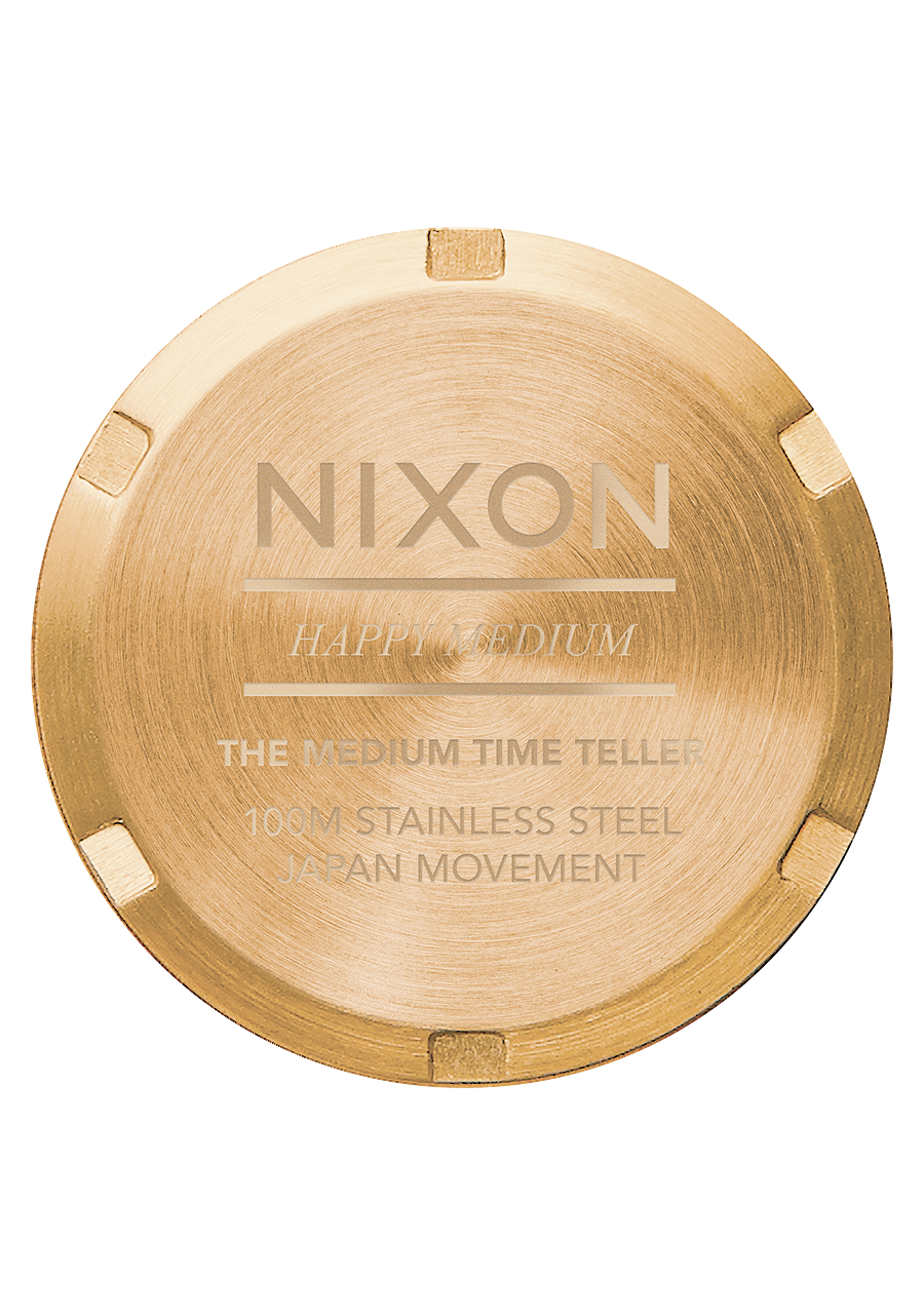 Nixon Medium Time Teller | All Gold