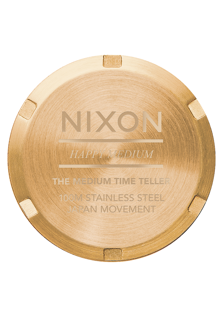 Nixon Medium Time Teller | All Gold