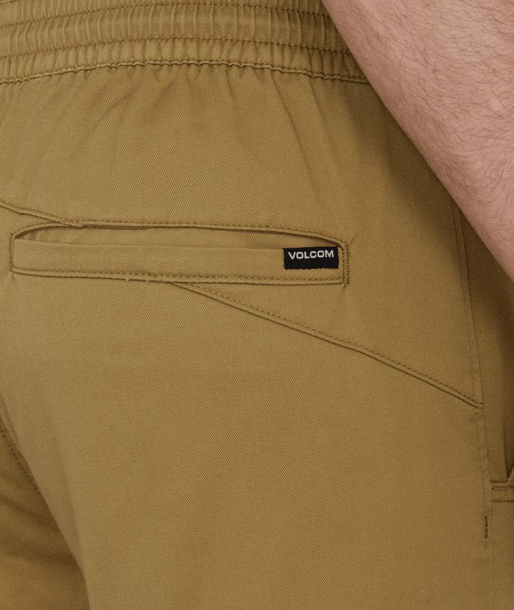 Volcom Mens Frickin Slim Jogger | Dark Khaki