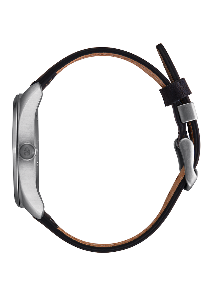Nixon Thalia Leather | Silver/Black