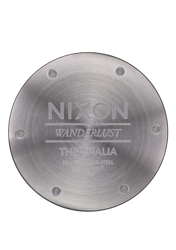 Nixon Thalia Leather | Silver/Black