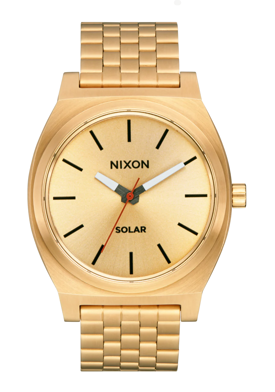 Nixon Time Teller Solar | All Gold/Black