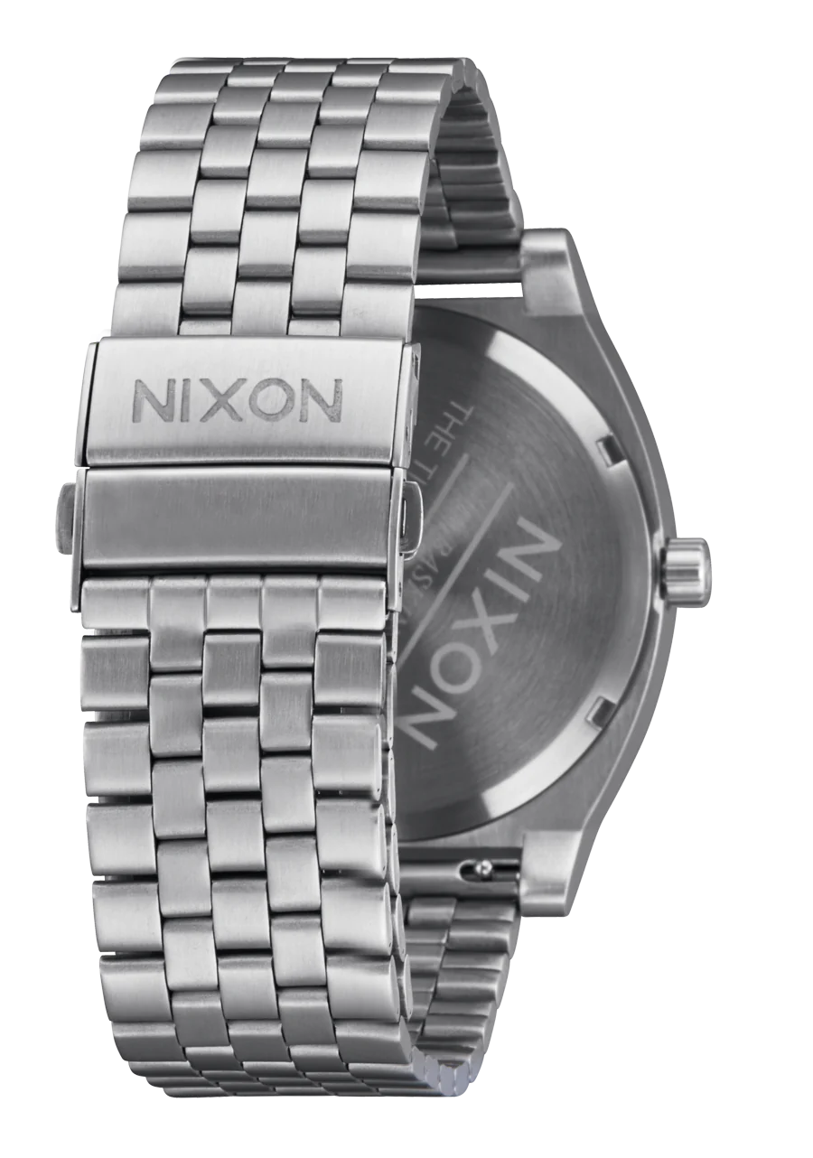 Nixon Time Teller Solar | Silver/Dusty Blue Sunray