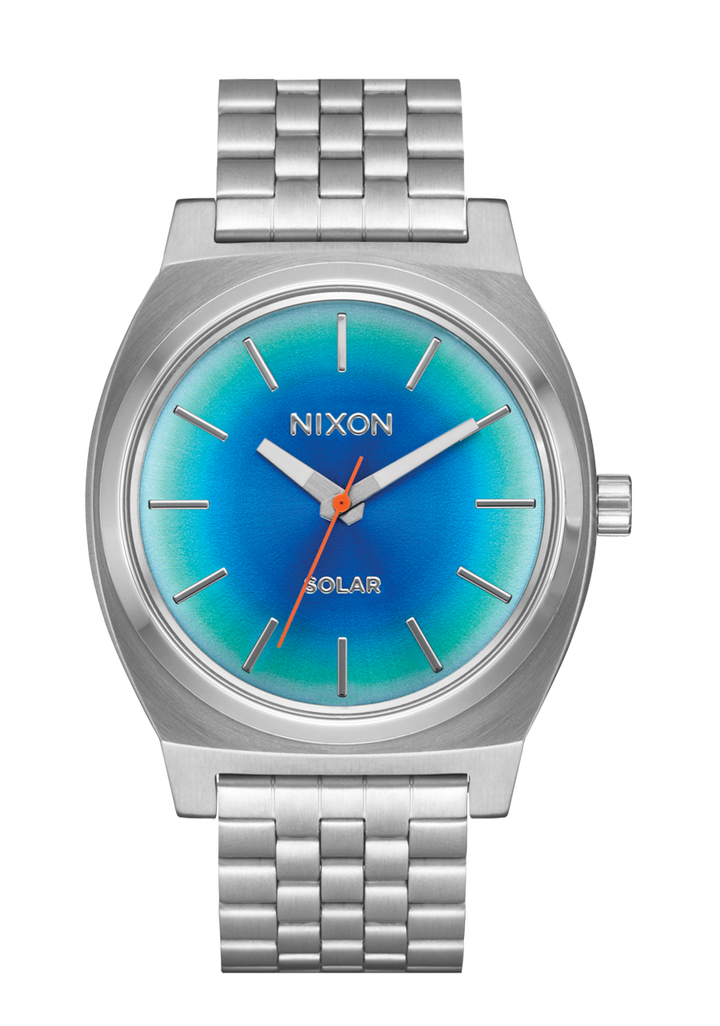 Nixon Time Teller Solar | Silver/Rainbow