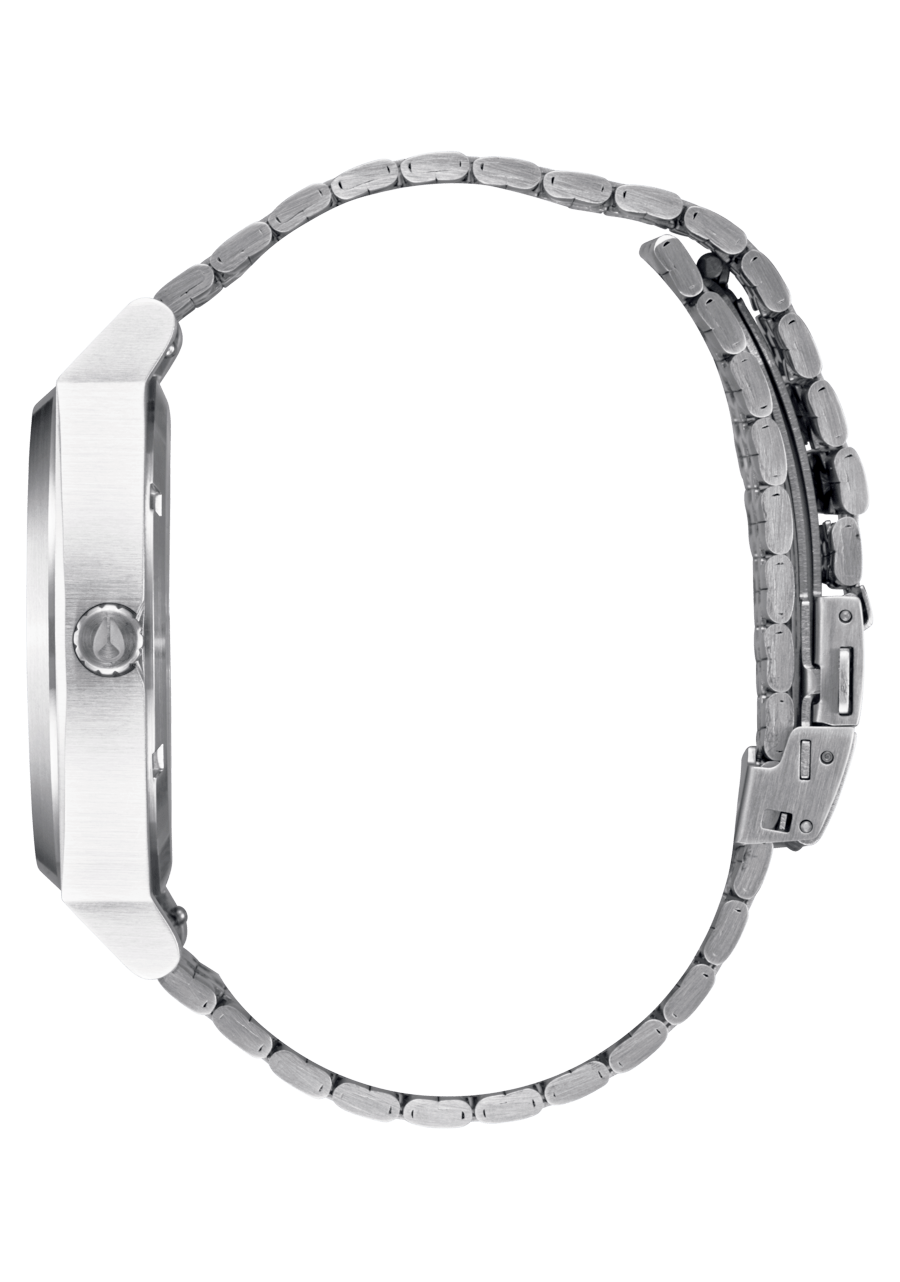 Nixon Time Teller Solar | Silver/Rainbow