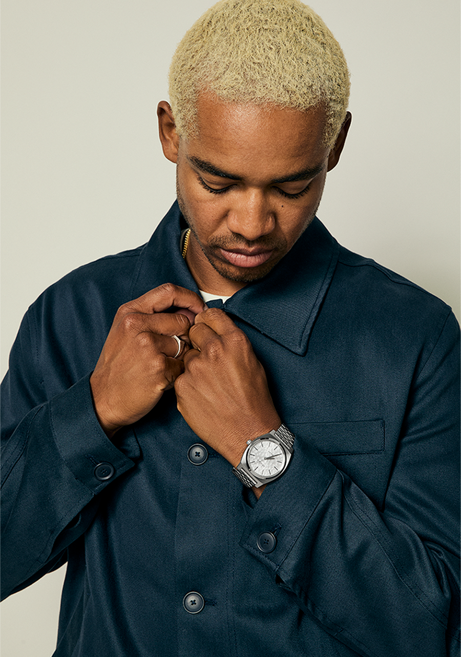 Nixon Time Teller Solar | Silver/Snow