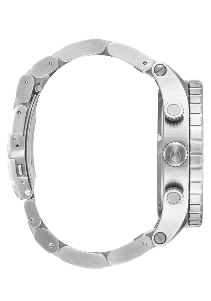 Nixon 51-30 Chrono | Silver/Midnight