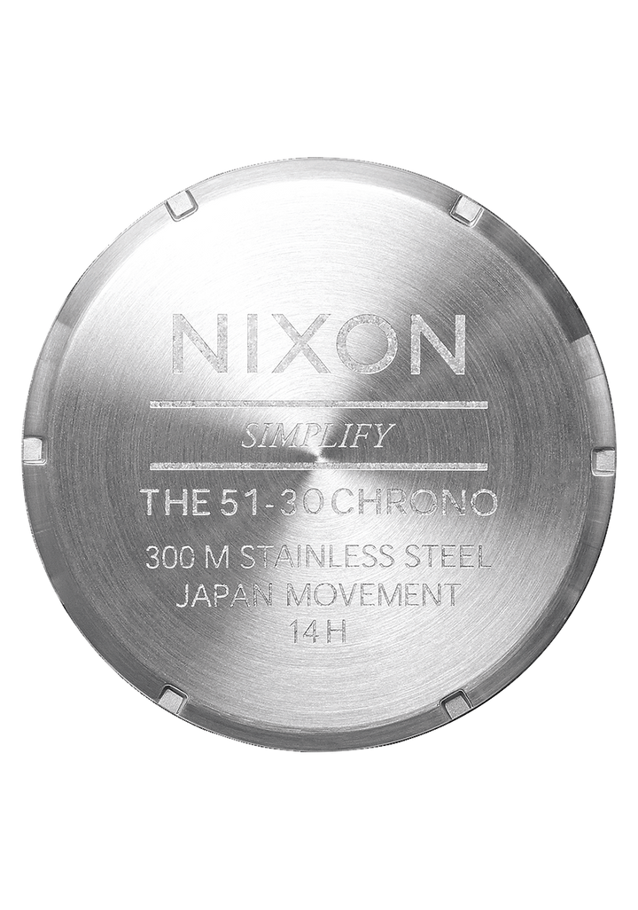 Nixon 51-30 Chrono | Silver/Midnight