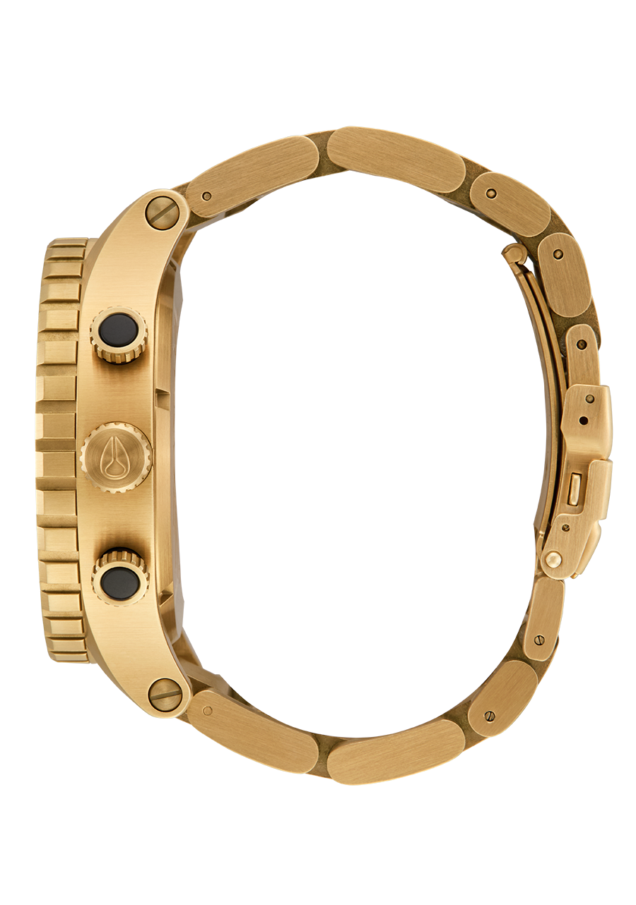 Nixon 51-30 Chrono | 4th Dim Gold/Black