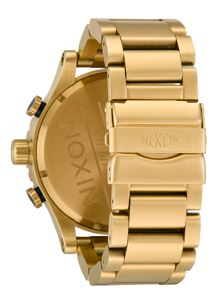 Nixon 51-30 Chrono | 4th Dim Gold/Black