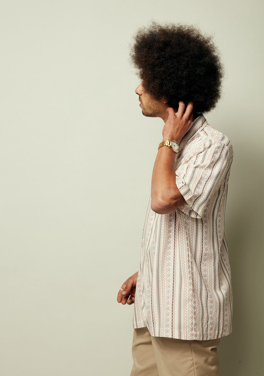 Nixon Mullet Stainless Steel | Light Gold/White
