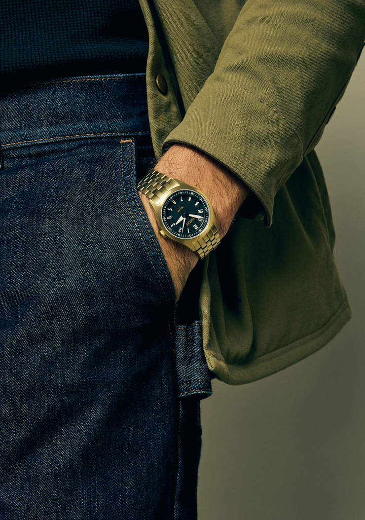 Nixon Echo 38 | Gold/Black