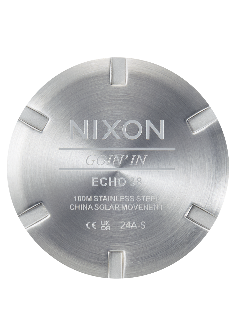 Nixon Echo 38 | Silver/Cloud Dancer