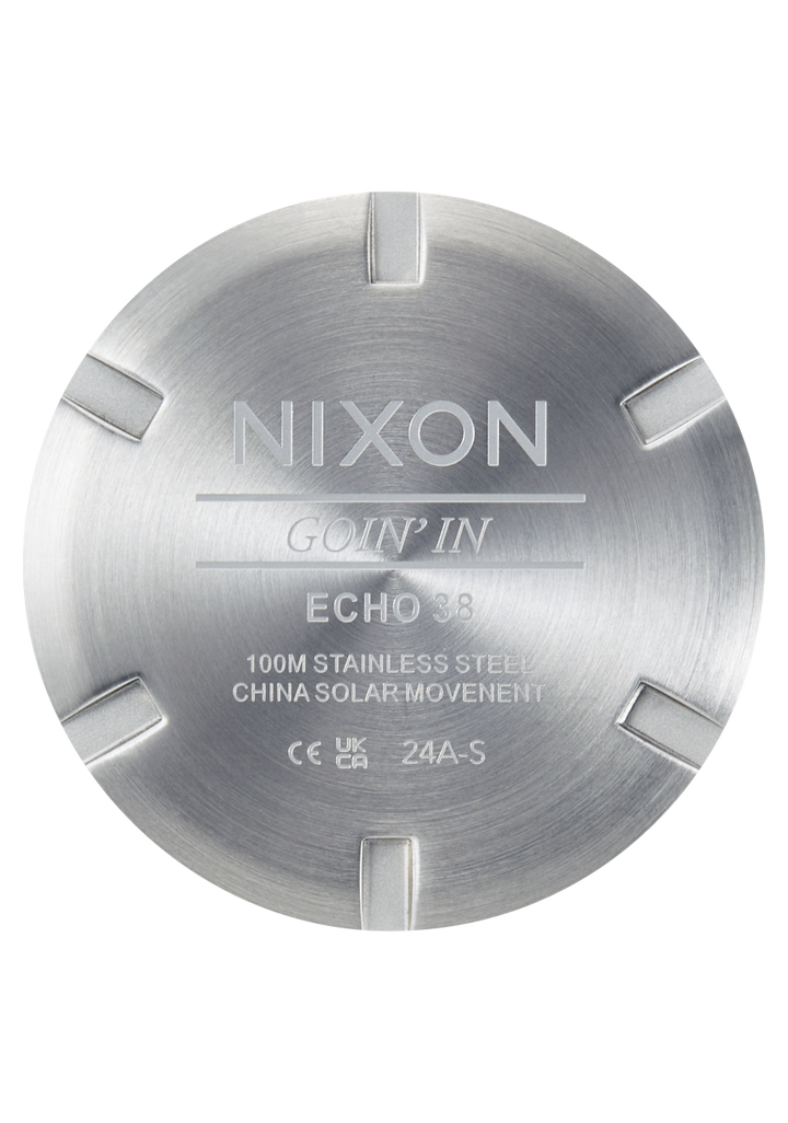 Nixon Echo 38 | Silver/Cloud Dancer