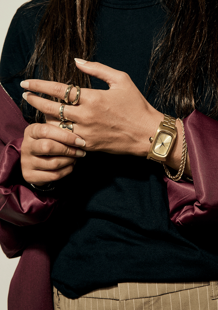 Nixon Frankie | Sand Drift/Gold/Gold