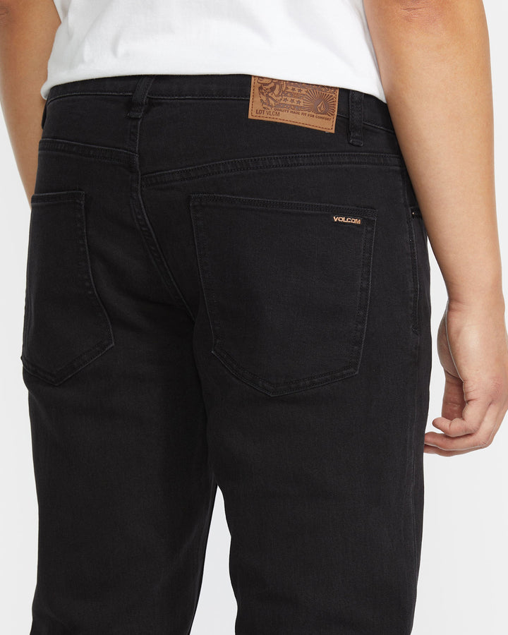 Volcom Vorta Denim (Mens) | Black Out