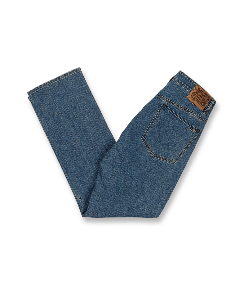 Volcom Mens Solver Denim | Aged Indigo
