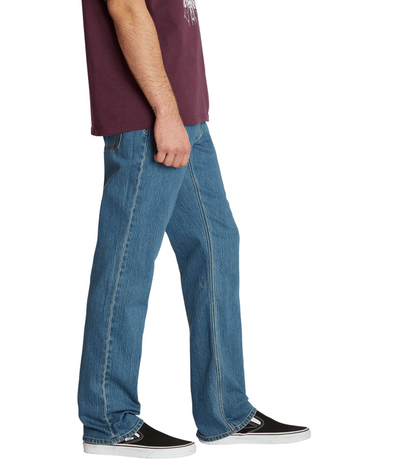 Volcom Mens Solver Denim | Aged Indigo