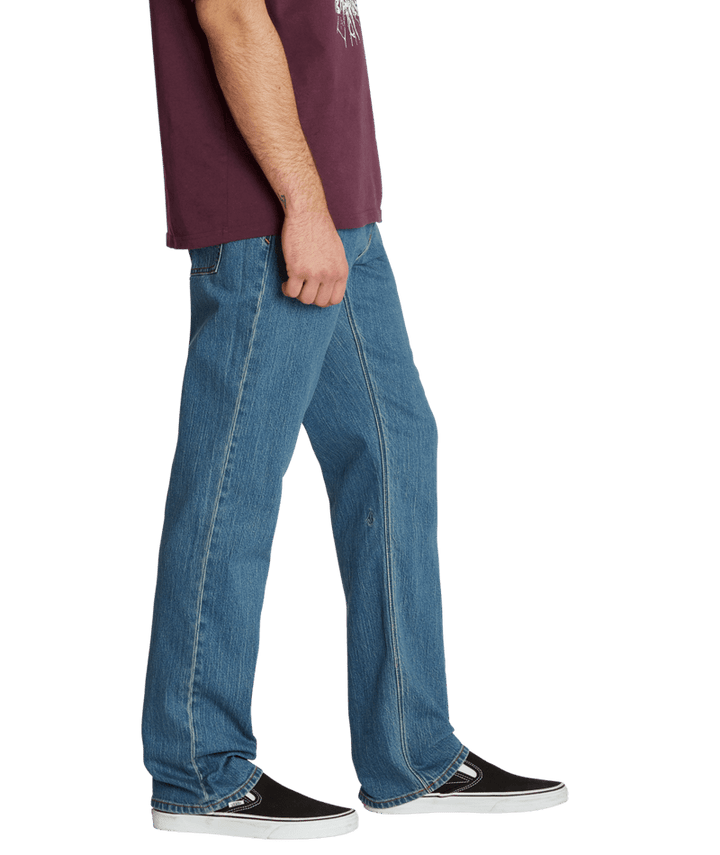 Volcom Mens Solver Denim | Aged Indigo