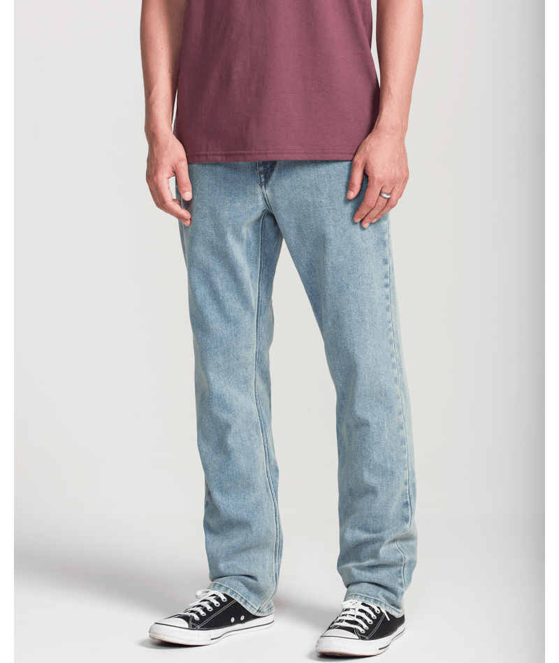 Volcom Solver Denim (Mens) | Dust Bowl Indigo