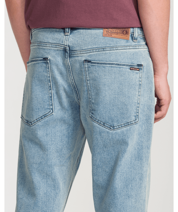 Volcom Solver Denim (Mens) | Dust Bowl Indigo