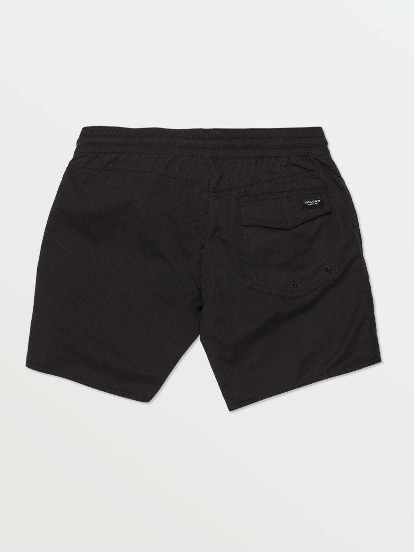 Volcom Lido Solid Trunk 16 (Mens) | Black