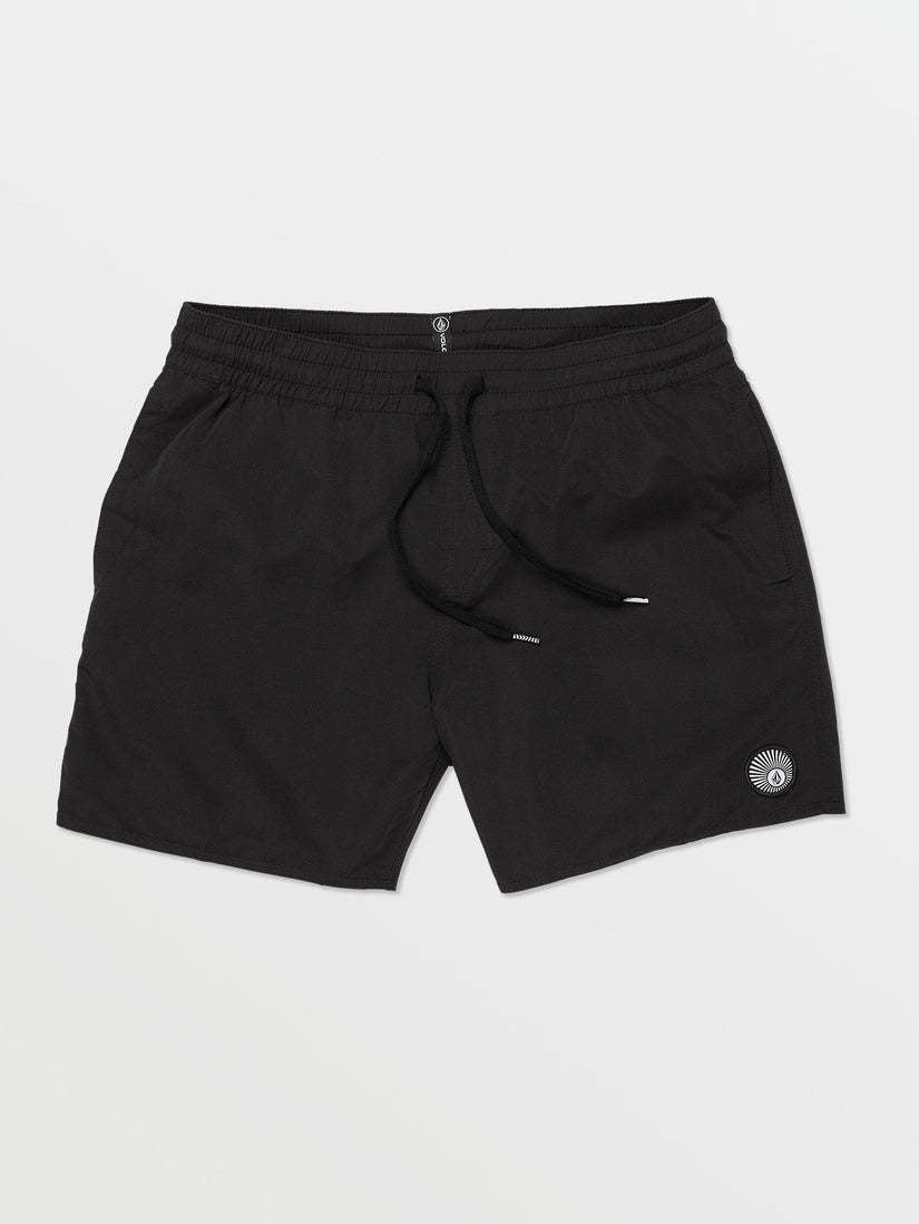 Volcom Lido Solid Trunk 16 (Mens) | Black
